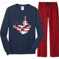 Liberty Eagle Long Sleeve Pajama Set