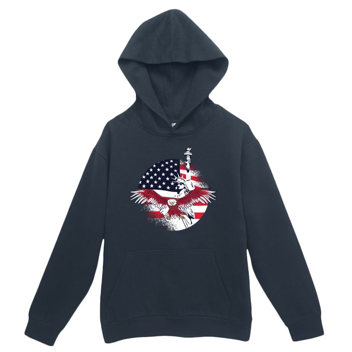 Liberty Eagle Urban Pullover Hoodie