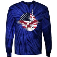 Liberty Eagle Tie-Dye Long Sleeve Shirt