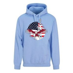 Liberty Eagle Unisex Surf Hoodie