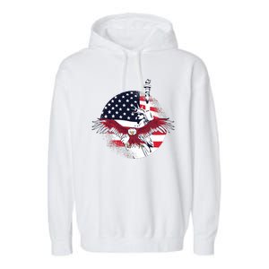 Liberty Eagle Garment-Dyed Fleece Hoodie