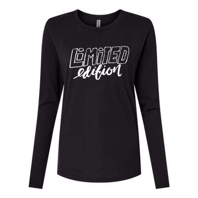 Limited Edition Womens Cotton Relaxed Long Sleeve T-Shirt