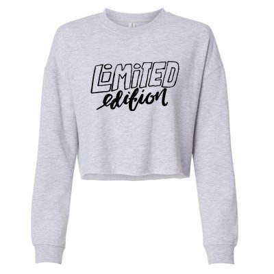 Limited Edition Cropped Pullover Crew