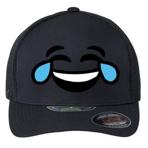 Laugh Emoji Flexfit Unipanel Trucker Cap