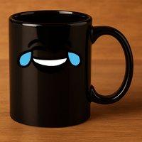 Laugh Emoji 11oz C Handle Ceramic Mug
