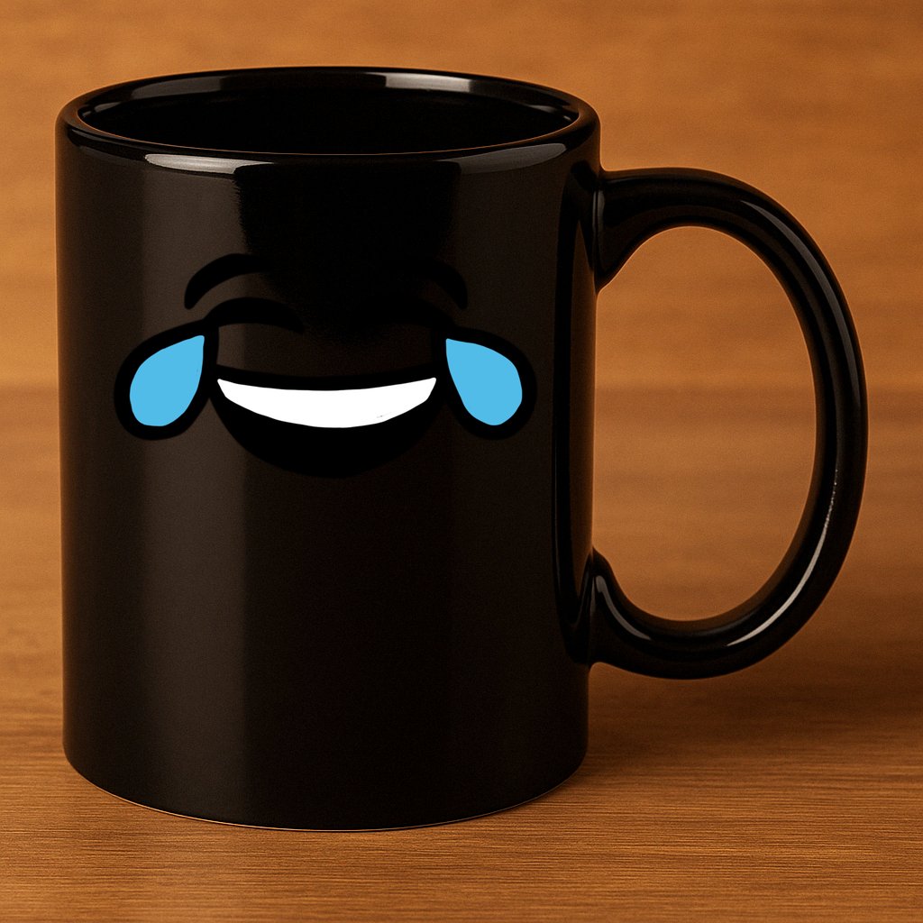 Laugh Emoji 11oz C Handle Ceramic Mug