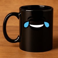 Laugh Emoji 11oz C Handle Ceramic Mug