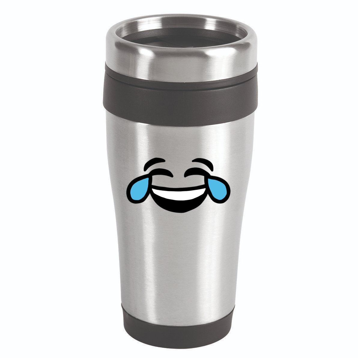 Laugh Emoji 16oz Travel Tumbler