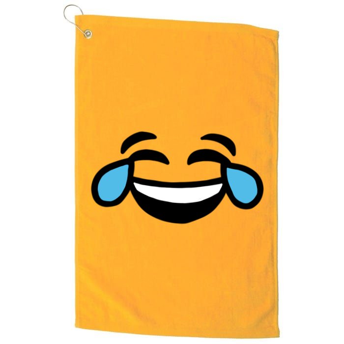 Laugh Emoji Golf Towel