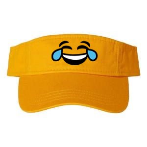 Laugh Emoji Valucap Bio-Washed Visor