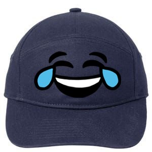 Laugh Emoji 7-Panel Snapback Hat