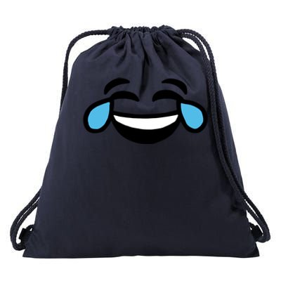 Laugh Emoji Drawstring Bag