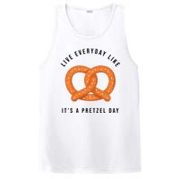 Live Everyday Like It's Pretzel Day PosiCharge Competitor Tank