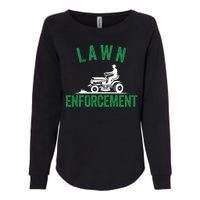 Lawn Enforcement Lawn Aficionado Lawn Care Lover Lawn Pride Lawncare Yardwork Womens California Wash Sweatshirt