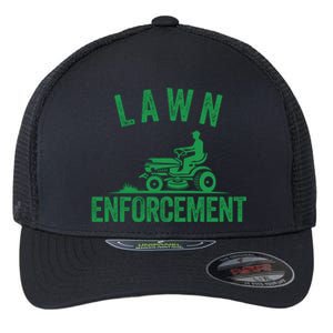 Lawn Enforcement Lawn Aficionado Lawncare Yardwork Lawn Care Lover Lawn Pride Flexfit Unipanel Trucker Cap