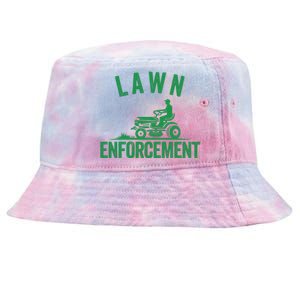 Lawn Enforcement Lawn Aficionado Lawncare Yardwork Lawn Care Lover Lawn Pride Tie-Dyed Bucket Hat