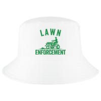 Lawn Enforcement Lawn Aficionado Lawncare Yardwork Lawn Care Lover Lawn Pride Cool Comfort Performance Bucket Hat