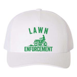 Lawn Enforcement Lawn Aficionado Lawncare Yardwork Lawn Care Lover Lawn Pride Yupoong Adult 5-Panel Trucker Hat