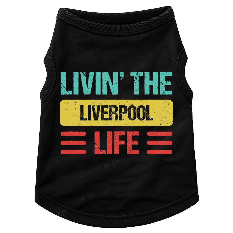 Liverpool England Doggie Tank