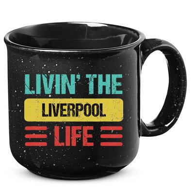 Liverpool England 15oz Campfire Ceramic Mug