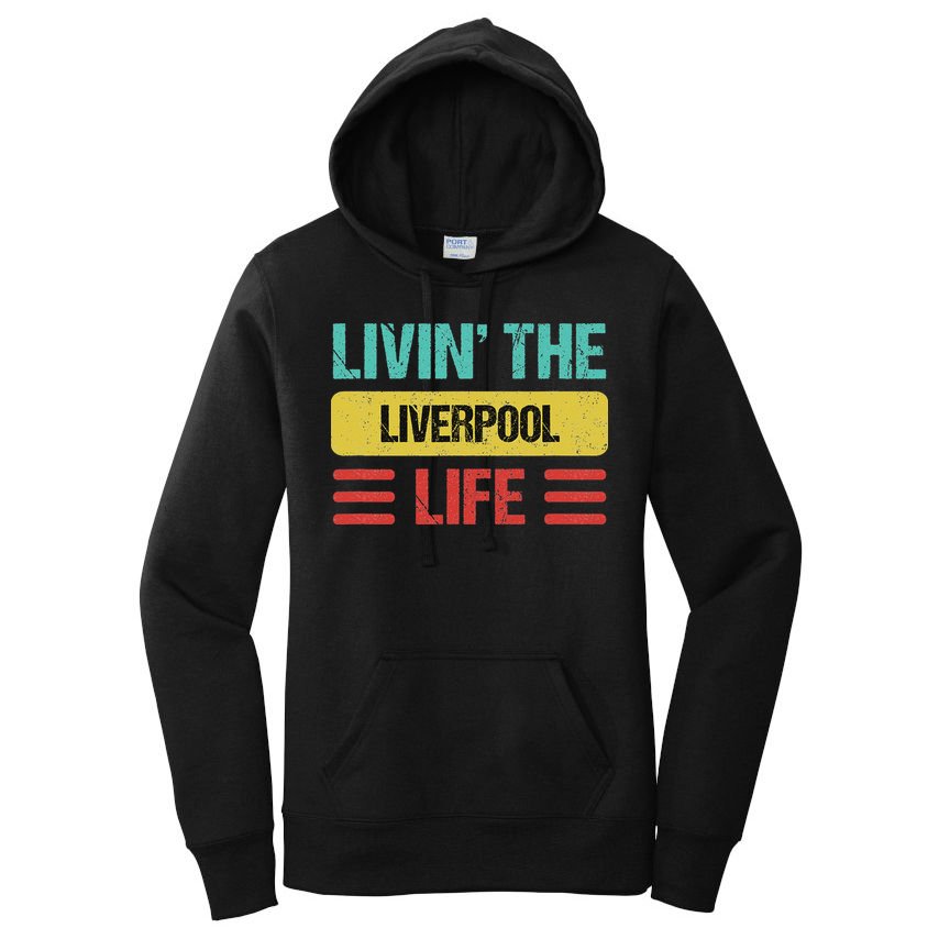 Liverpool England Women's Pullover Hoodie