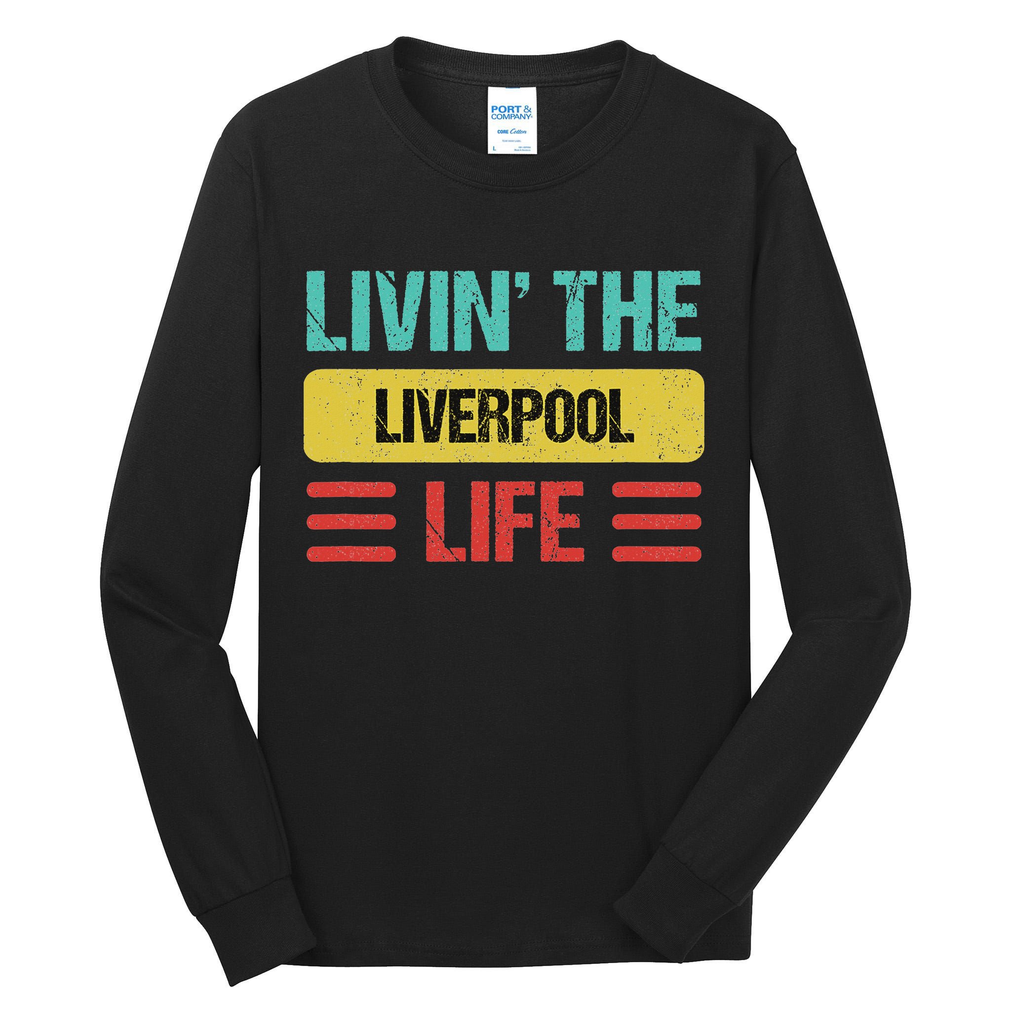 Liverpool England Tall Long Sleeve T-Shirt
