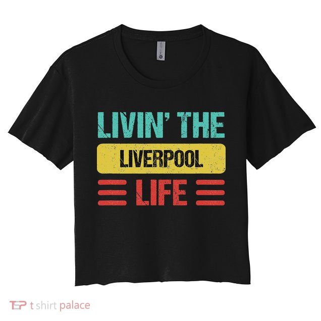 Liverpool England Crop Top