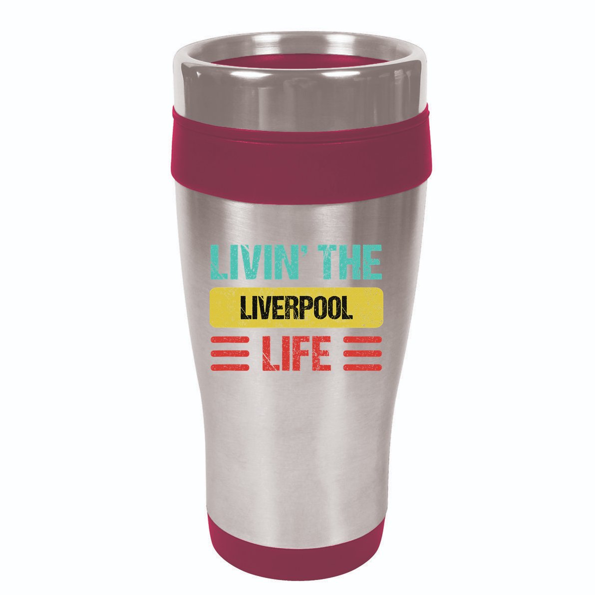 Liverpool England 16oz Travel Tumbler