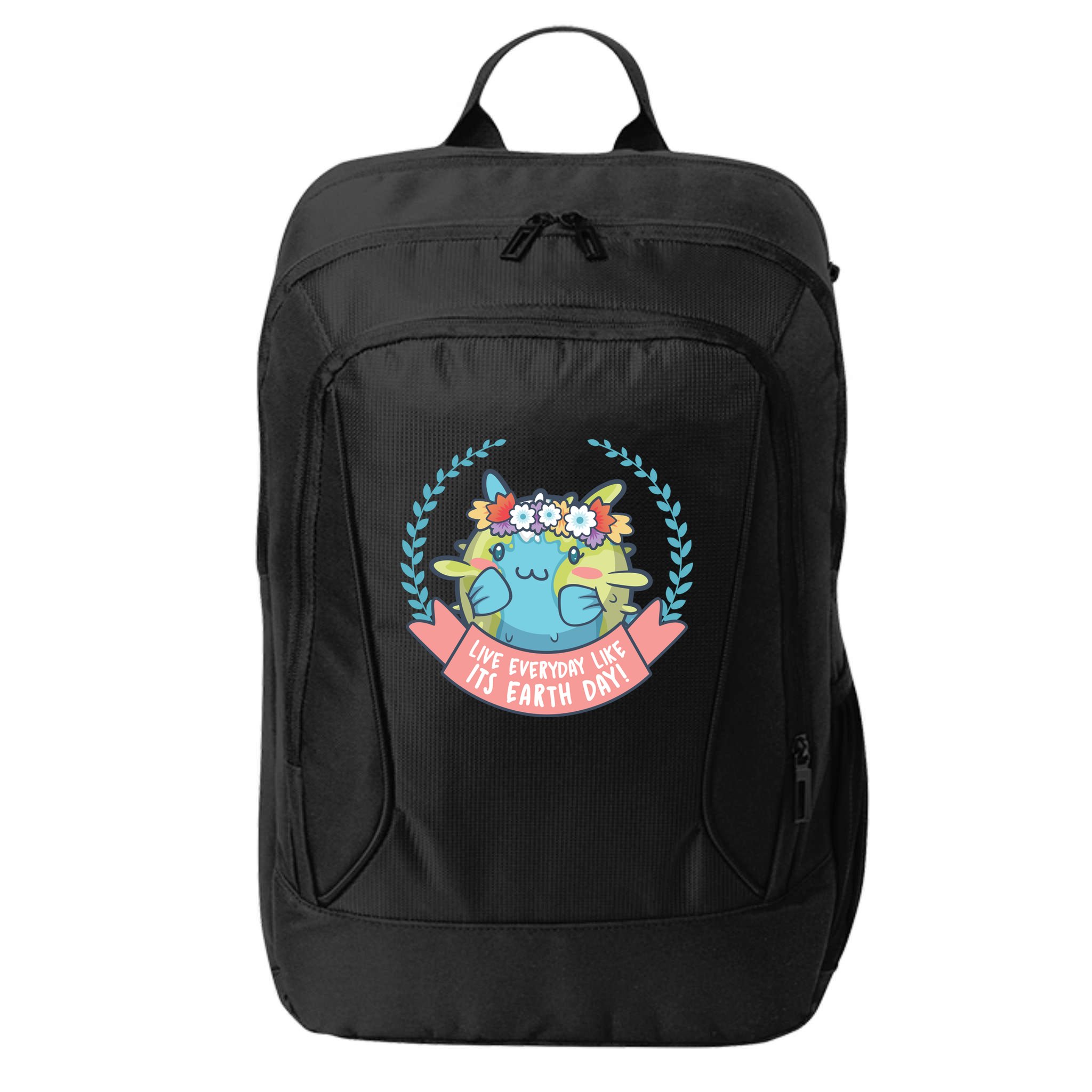 Live Everyday Like It's Earth Day Cute City Backpack