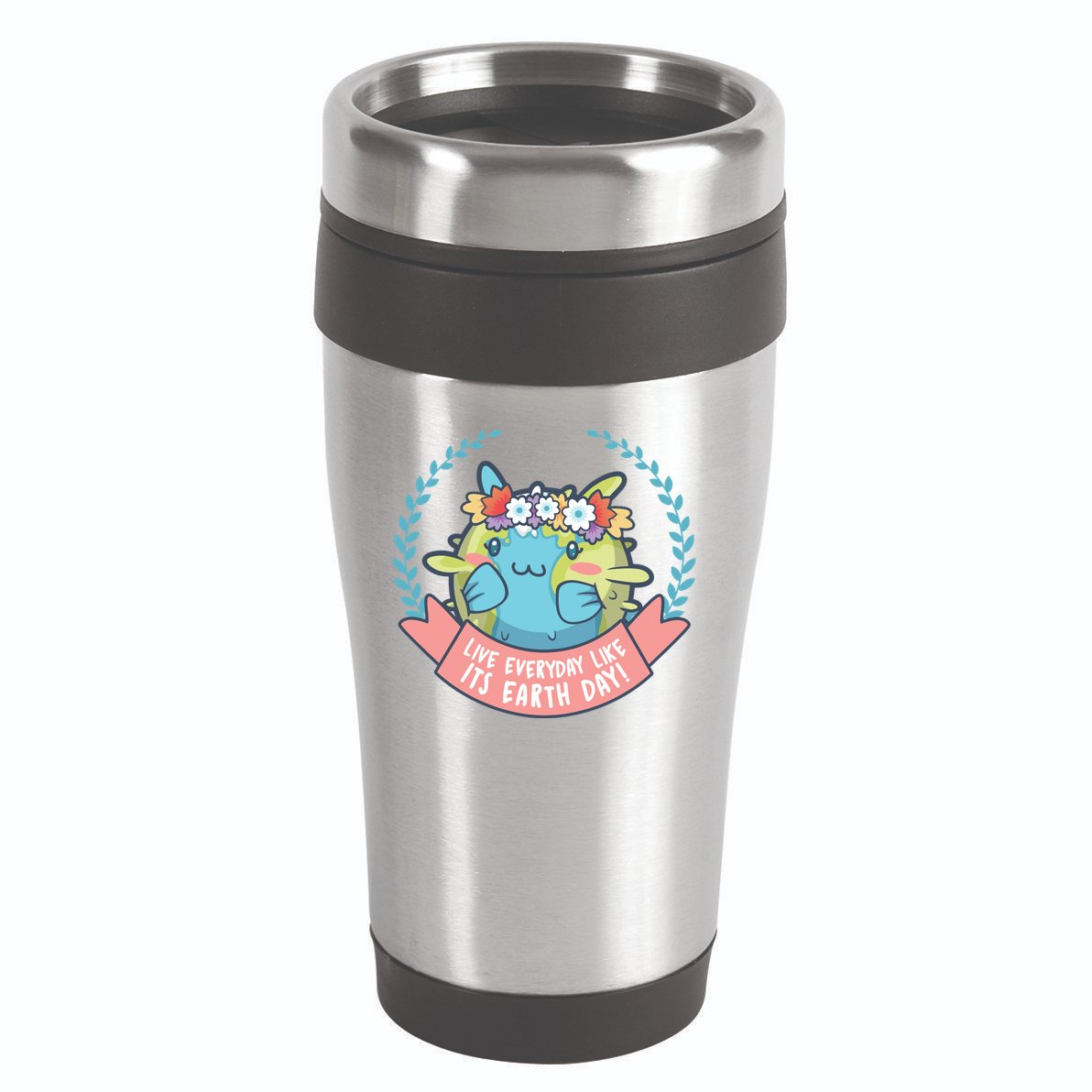 Live Everyday Like It's Earth Day Cute 16oz Travel Tumbler