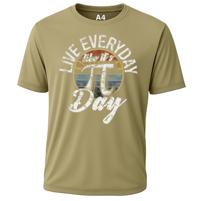 Live Everyday Like Its Pi Day Cooling Performance Crew T-Shirt