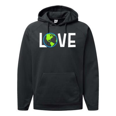 Love Earth Performance Fleece Hoodie