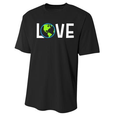 Love Earth Performance Sprint T-Shirt