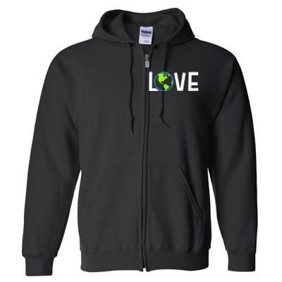 Love Earth Full Zip Hoodie