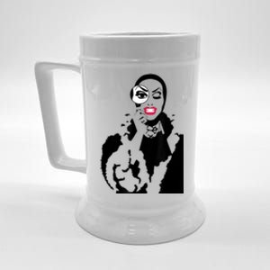 Little Edie Monsoon Drag Queen Race Beer Stein