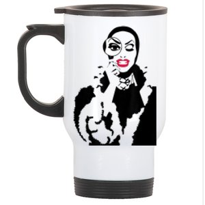 Little Edie Monsoon Drag Queen Race Stainless Steel Travel Mug