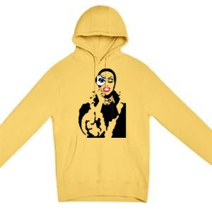 Little Edie Monsoon Drag Queen Race Graphic Premium Pullover Hoodie