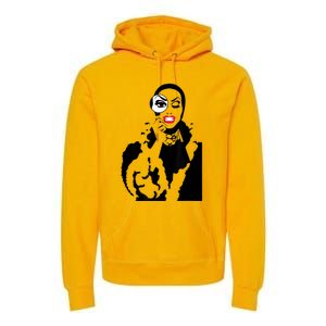 Little Edie Monsoon Drag Queen Race Graphic Premium Hoodie