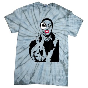 Little Edie Monsoon Drag Queen Race Graphic Tie-Dye T-Shirt