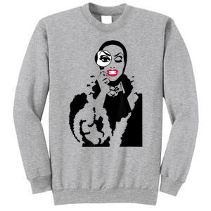 Little Edie Monsoon Drag Queen Race Graphic Sweatshirt