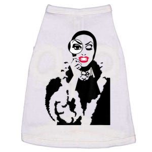 Little Edie Monsoon Drag Queen Race Graphic Doggie Tank