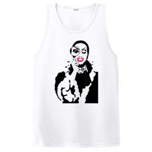 Little Edie Monsoon Drag Queen Race Graphic PosiCharge Competitor Tank