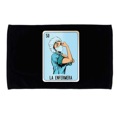 La Enfermera Mexican Slang Chicano Bingo Cards  Microfiber Hand Towel