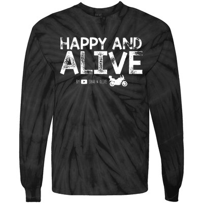 Limited Edition Motorcycle Adventure Tie-Dye Long Sleeve Shirt