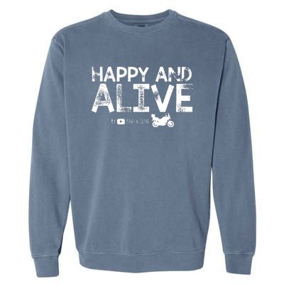 Limited Edition Motorcycle Adventure Garment-Dyed Sweatshirt