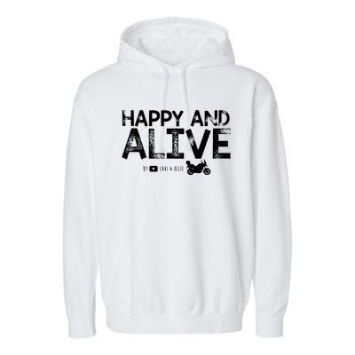 Limited Edition Motorcycle Adventure Garment-Dyed Fleece Hoodie