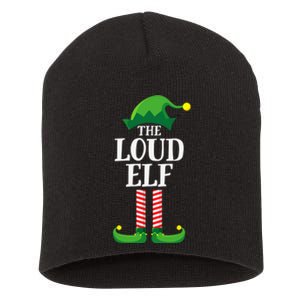 Loud Elf Matching Family Group Christmas Party Short Acrylic Beanie