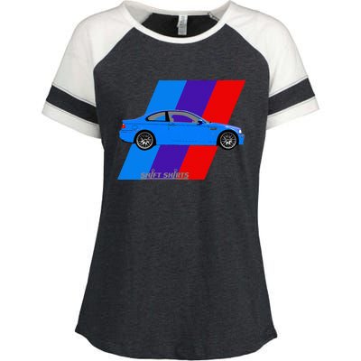 Lsb E46 M3 Inspired Enza Ladies Jersey Colorblock Tee