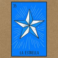 La Estrella Mexican Lottery Culture Cotton Canvas Backpack