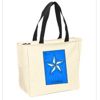 La Estrella Mexican Lottery Culture Zip Tote Bag